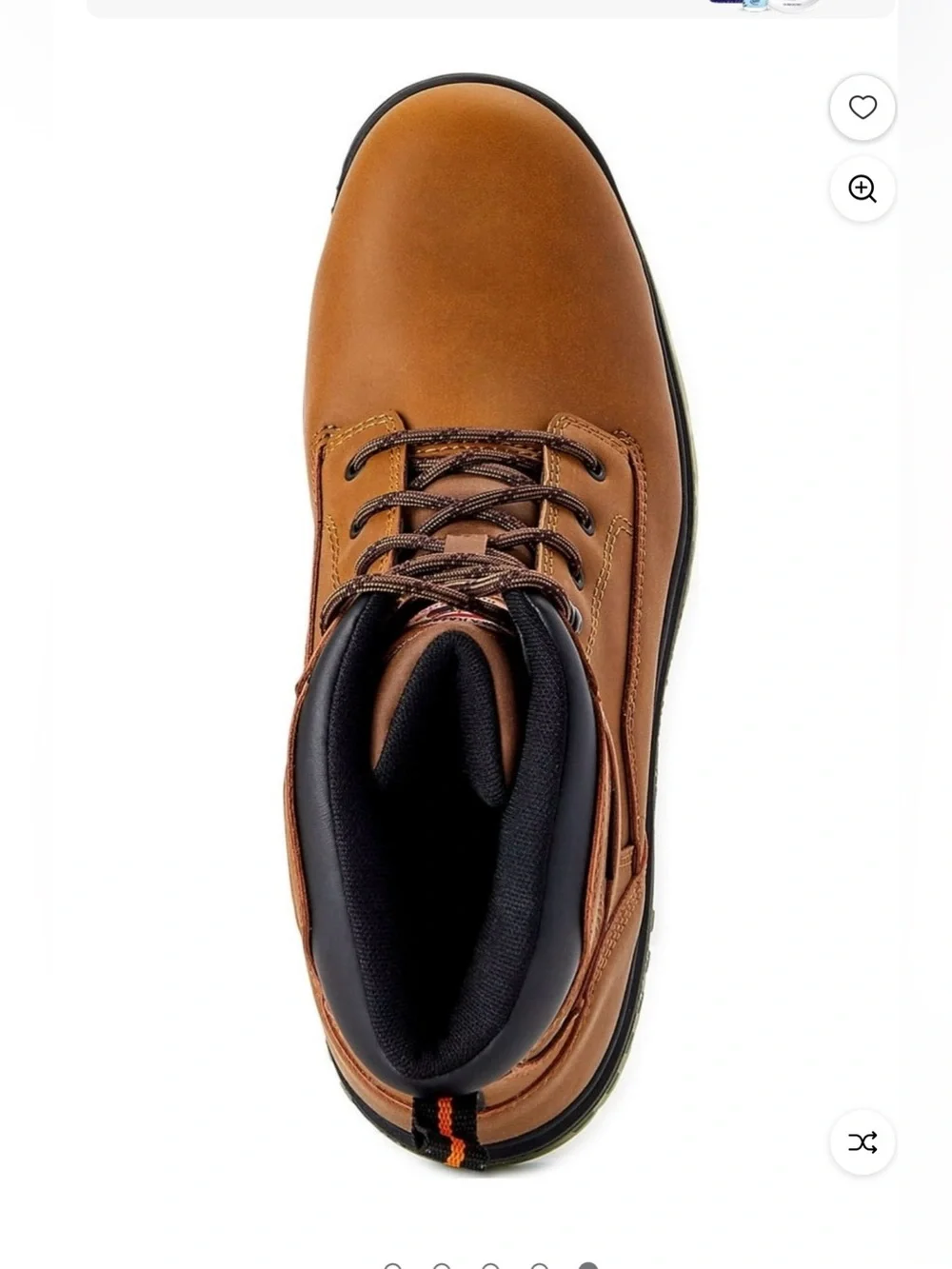 Brahma Brown Leather Steel Toe Work Boot with Green Outsole
